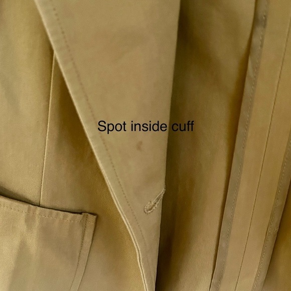 Ralph Lauren Vintage Blazer Women’s Tailored Tan/Camel color Small 100% cotton - Picture 13 of 16